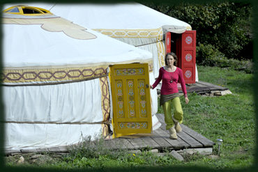Mas Pinet yurts